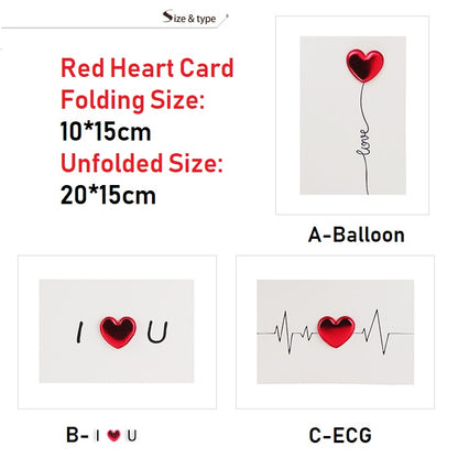 Tarjeta de San Valentín – Tarjeta de Amor, Aniversario o Boda