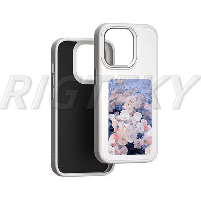 Funda Inteligente NFC para iPhone 16 Pro Max, 15 Pro, 14 y 13 – Impresión HD a Cuatro Colores, Diseño Personalizado DIY, Sin Batería