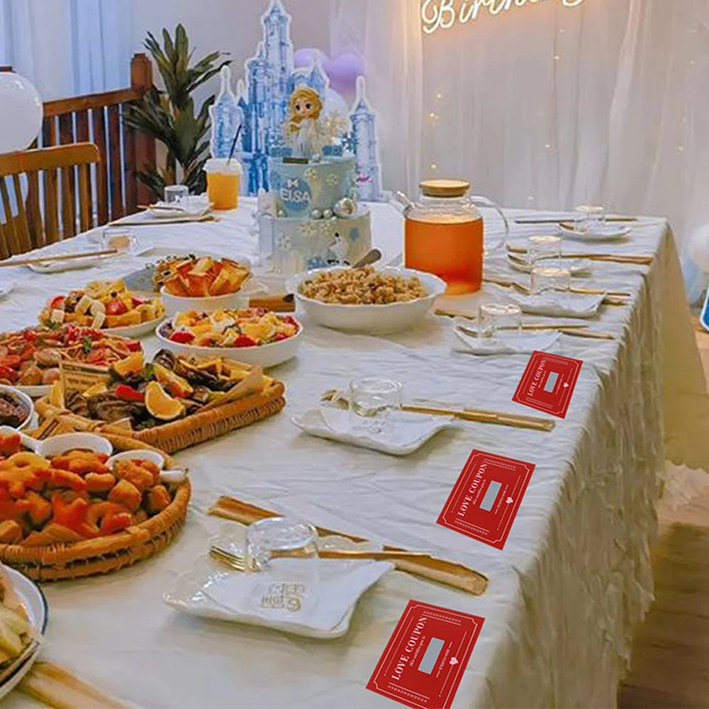 Cupones de Amor para Rascar – Tarjetas Sorpresa