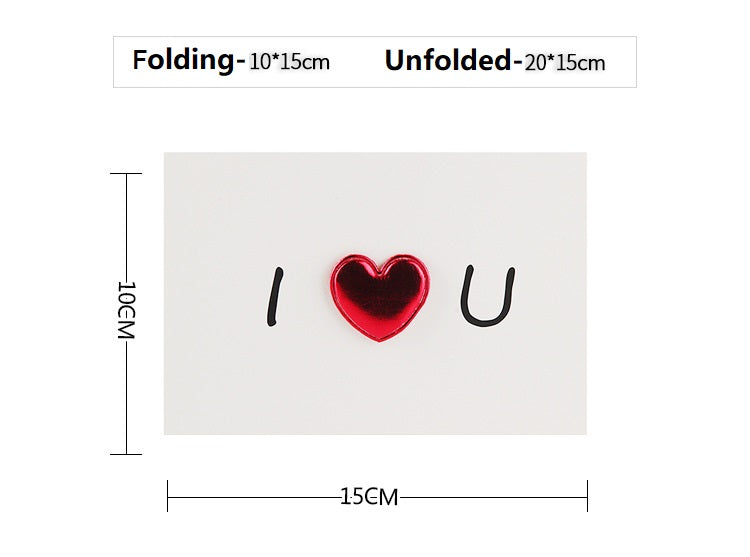 Tarjeta de San Valentín – Tarjeta de Amor, Aniversario o Boda