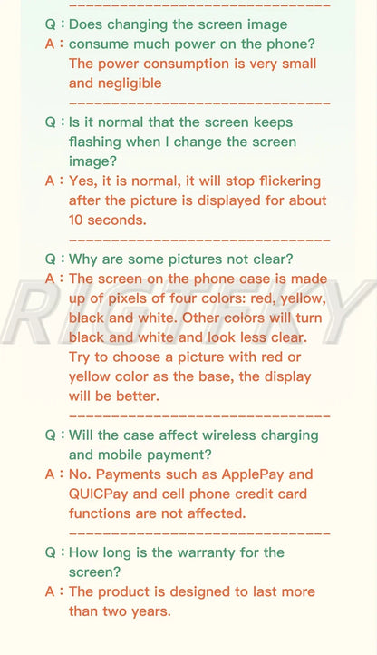 Funda Inteligente NFC para iPhone 16 Pro Max, 15 Pro, 14 y 13 – Impresión HD a Cuatro Colores, Diseño Personalizado DIY, Sin Batería