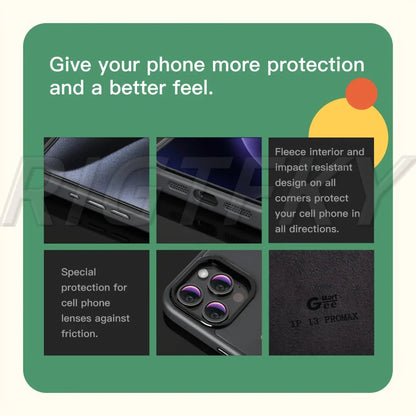 Funda Inteligente NFC para iPhone 16 Pro Max, 15 Pro, 14 y 13 – Impresión HD a Cuatro Colores, Diseño Personalizado DIY, Sin Batería